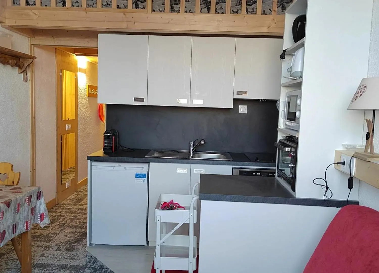 Studio Charmant Au Pied Des Pistes Aime La Plagne 25 M² Vue Montagne Apartament
